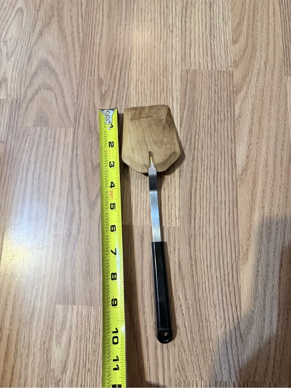 Vintage ACE Wood and Black Handle Turner Spatula - Versatile Kitchen Tool